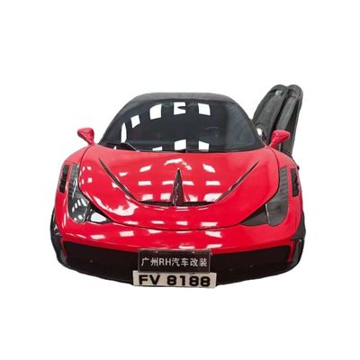 Ferrari 458 Body Kit SP Style Włókno węglowe z przodu i z tyłu zderzak spoiler Hood 2010-2014