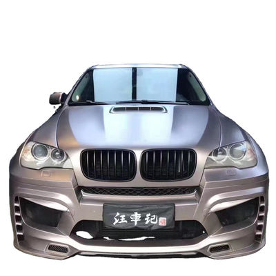Dla BMW E70 E71 X5 Body Kit FPR Materiał X5 E70 E71 Modernizacja PD Style Przednie i tylne zderzaki szerokie nadwozie