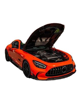 Części samochodowe dla Mercedes AMG GT GTC GTS Body Kit AMG GT Zmodernizowana Czarna Seria Style Front and Rear Bumper Spoiler Hood Body Kit