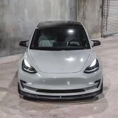 Wysokiej jakości materiał z włókien węglowych MODEL 3 Węglowodanowy zestaw nadwozia dla MODEL 3 Przednia łopatka tylny dyfuzor spoiler boczna spódnica