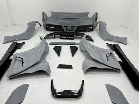 Ferrari F12 Karbonowe nadwozie F12 Novitec N-largo stylu przedni i tylni łuk koła zderzaka F12 przedni spoiler dyfuzora wargi