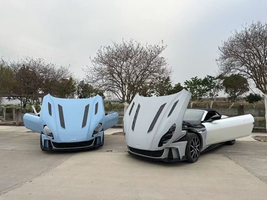 Aston Martin DB11 Włókno węglowe zestaw nadwozia DB11 w stylu mansory przedni i tylni zderzak spódnica boczna fender spoiler kaptur