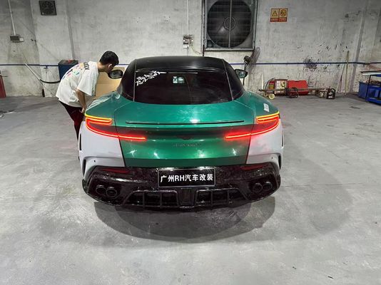 Aston Martin DB11 Włókno węglowe zestaw nadwozia DB11 w stylu mansory przedni i tylni zderzak spódnica boczna fender spoiler kaptur