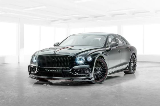 Bentley Flying Spur Korpus z włókna węglowego Kit Flying Spur ulepszenia w stylu MANSORY przedni dyfuzor wargi spoiler z maską