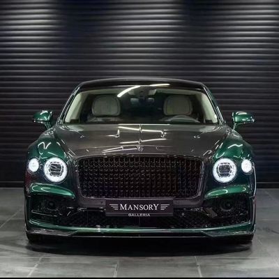 Bentley Flying Spur Korpus z włókna węglowego Kit Flying Spur ulepszenia w stylu MANSORY przedni dyfuzor wargi spoiler z maską
