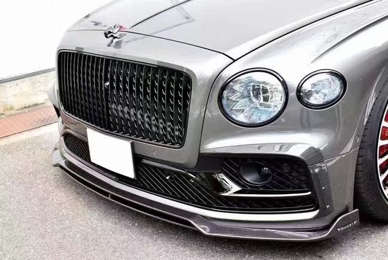 Bentley Flying Spur Korpus z włókna węglowego Kit Flying Spur ulepszenia w stylu MANSORY przedni dyfuzor wargi spoiler z maską