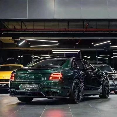 Bentley Flying Spur Korpus z włókna węglowego Kit Flying Spur ulepszenia w stylu MANSORY przedni dyfuzor wargi spoiler z maską