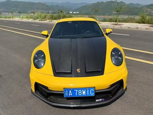 Porsche 992 Karoseria z włókna węglowego Kit 992 GT3 stylu przedni i tylni zderzak spódnica boczna spoiler kaptur