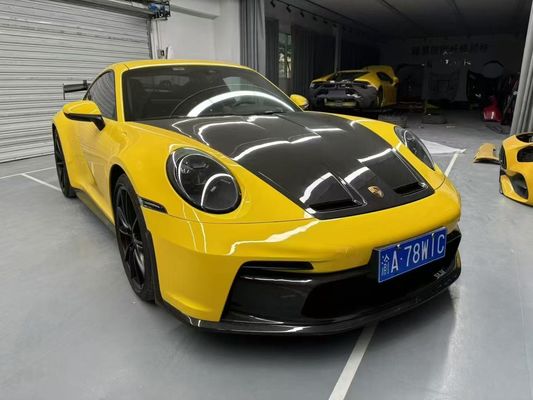 Porsche 992 Karoseria z włókna węglowego Kit 992 GT3 stylu przedni i tylni zderzak spódnica boczna spoiler kaptur