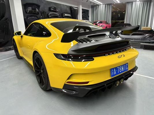 Porsche 992 Karoseria z włókna węglowego Kit 992 GT3 stylu przedni i tylni zderzak spódnica boczna spoiler kaptur