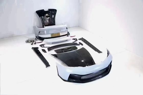 Porsche 992 Karoseria z włókna węglowego Kit 992 GT3 stylu przedni i tylni zderzak spódnica boczna spoiler kaptur