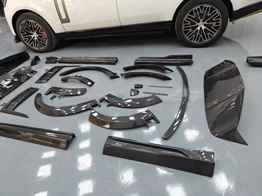 Land Rover Range Rover Body Kit z włókna węglowego Range Rover Uaktualniony przedni dyfuzor ust w stylu Mansory