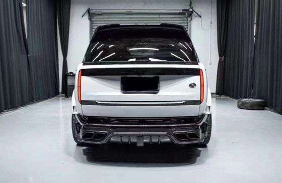Land Rover Range Rover Body Kit z włókna węglowego Range Rover Uaktualniony przedni dyfuzor ust w stylu Mansory