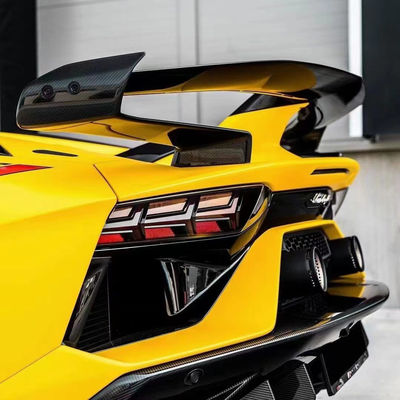 Dla Lamborghini Aventador LP700 LP720 Carbon Fiber Body Kit Aventador Modernizowany styl SVJ Front and Rear Bumper Spoiler Body Kit