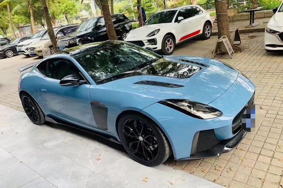 Do Jaguar F-Type Body Kit Włókno węglowe i FPR F-Type Upgraded SVR Style Front Bumper Body Kit