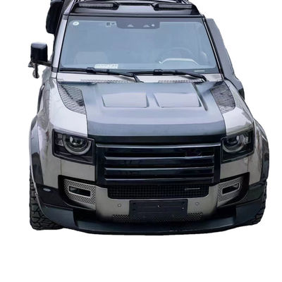 Kapużka z włókna węglowego dla Land Rover Defender Materiał z włókien węglowych Defender Uaktualniona okładka SVR