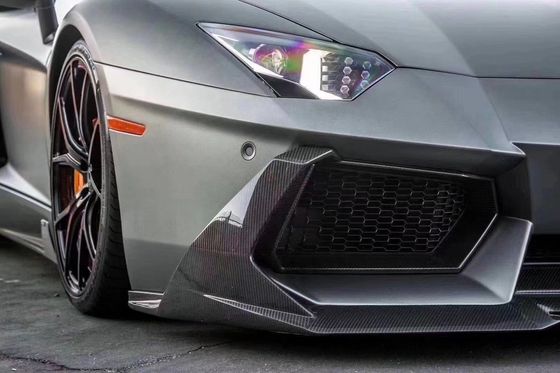 Dla Lamborghini LP700 Carbon Fiber Body Kit LP700 Upgrade VORs Style Carbon Fiber Front Lip Diffuser Spoiler