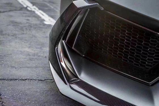 Dla Lamborghini LP700 Carbon Fiber Body Kit LP700 Upgrade VORs Style Carbon Fiber Front Lip Diffuser Spoiler