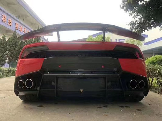 Dla Lamborghini LP580 LP610 Węglowodanowy zestaw nadwozia LP580 LP610 Modernizowany styl MSY przednia bielizna z dyfuzorem warg spoiler