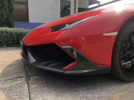 Dla Lamborghini LP580 LP610 Węglowodanowy zestaw nadwozia LP580 LP610 Modernizowany styl MSY przednia bielizna z dyfuzorem warg spoiler