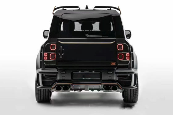 Do Land Rover Defender Carbon Fiber Body Kit Defender Uaktualnia MSY-style Front Lip Diffuser Spoiler Carbon Fiber Widebody Kit