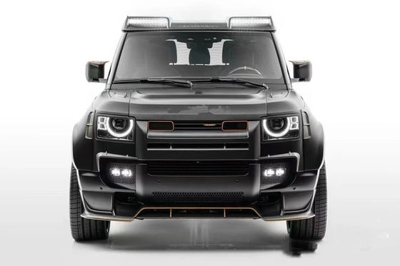 Do Land Rover Defender Carbon Fiber Body Kit Defender Uaktualnia MSY-style Front Lip Diffuser Spoiler Carbon Fiber Widebody Kit