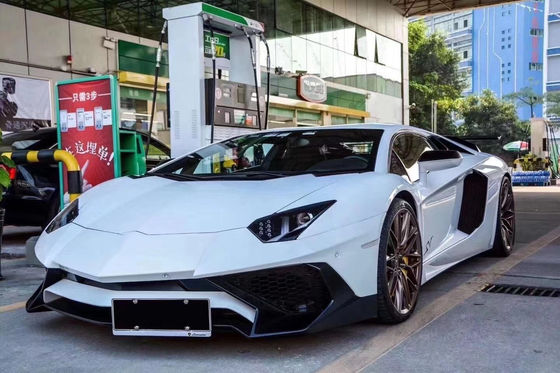 Dla Lamborghini Aventador LP700 Carbon Fiber Body Kit Aventador Zmodernizowany 740SV Przedni i tylni zderzak spoilery