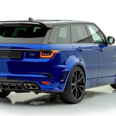 Zastąpienie naprawy Land Rover Body Kit 2017 - 2019 Spoiler Hood Włókna żywicy przedniej wargi