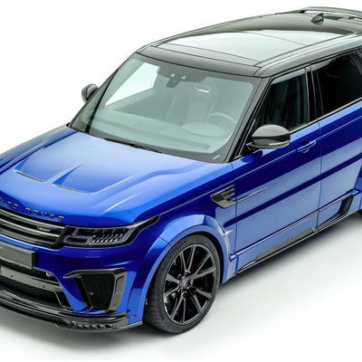 Zastąpienie naprawy Land Rover Body Kit 2017 - 2019 Spoiler Hood Włókna żywicy przedniej wargi