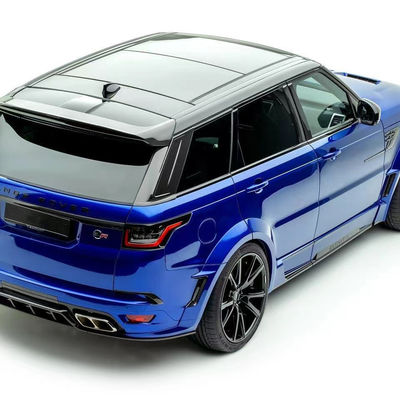 Zastąpienie naprawy Land Rover Body Kit 2017 - 2019 Spoiler Hood Włókna żywicy przedniej wargi