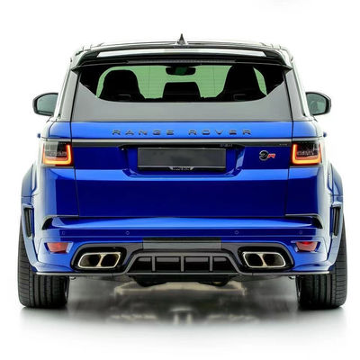 Zastąpienie naprawy Land Rover Body Kit 2017 - 2019 Spoiler Hood Włókna żywicy przedniej wargi
