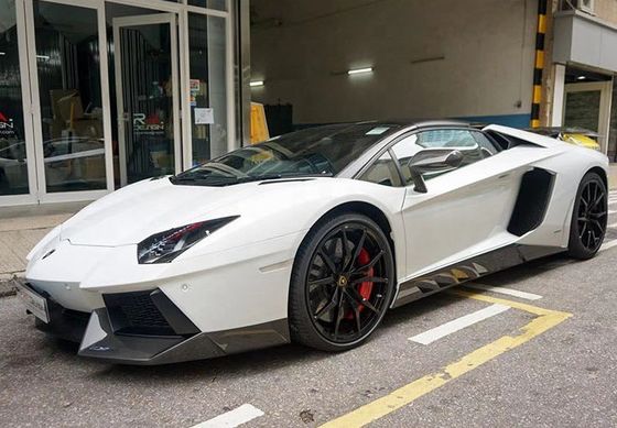 Dla Lamborghini LP700 LP750 Carbon Fiber Body Kit LP700 750 Zmodernizowany Novi Front Shovel Side Skirt Body Kit