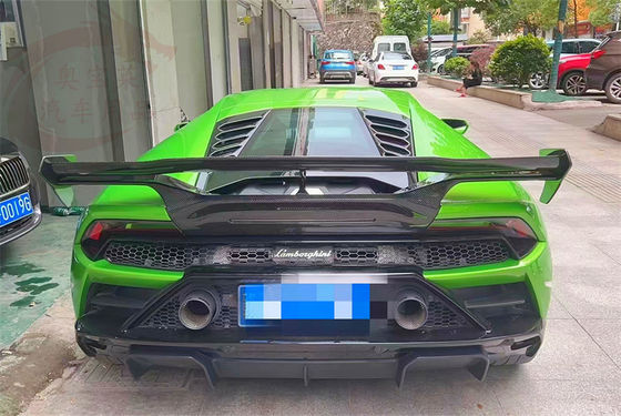 Dla Lamborghini LP580 LP610 Węglowodanowy zestaw nadwozia LP580 LP610 Uaktualniony skrzydło spoiler węglowodanowy
