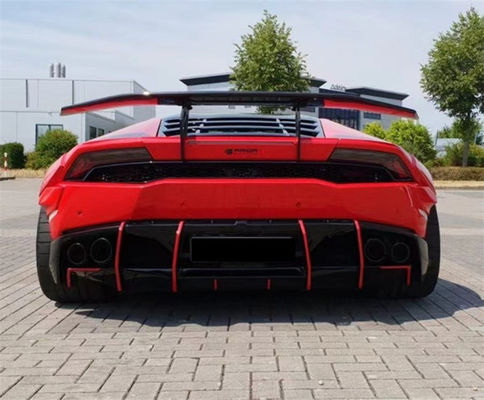Dla Lamborghini LP580 LP610 Carbon Fiber Widebody Kit LP580 LP610 Zmodernizowany przedni i tylny zderzak widebody