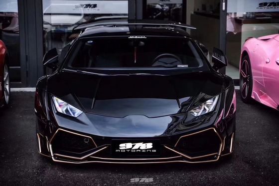 Dla Lamborghini LP580 LP610 Carbon Fiber Widebody Kit LP580 LP610 Zmodernizowany przedni i tylny zderzak widebody