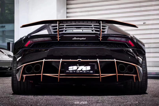 Dla Lamborghini LP580 LP610 Carbon Fiber Widebody Kit LP580 LP610 Zmodernizowany przedni i tylny zderzak widebody