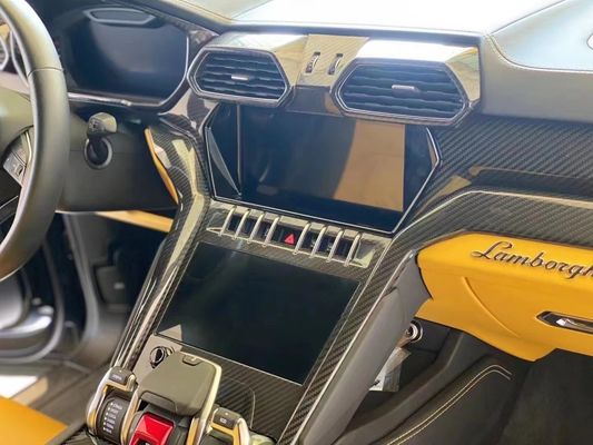 Części samochodowe Wnętrze z włókna węglowego dla Lamborghini Urus Urus Włókna węglowe Centralna powierzchnia sterowania klimatyzacją