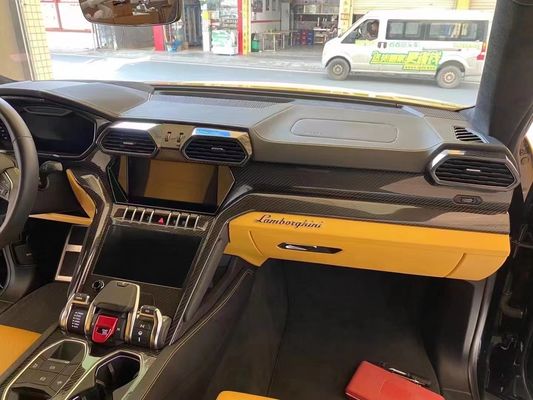 Części samochodowe Wnętrze z włókna węglowego dla Lamborghini Urus Urus Włókna węglowe Centralna powierzchnia sterowania klimatyzacją