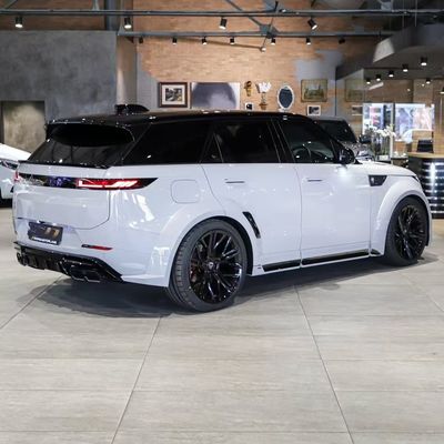 Włókno węglowe Range Rover Sport Body Kit LM Style Front Lip Car Wheel Arch