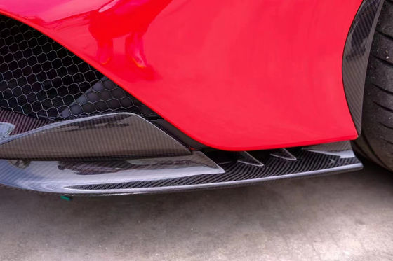 Do Ferrari SF90 Suche Carbon Fiber Body Kit SF90 OEM Style Carbon Fiber Front Lip Diffuser Spoiler Side Skirt