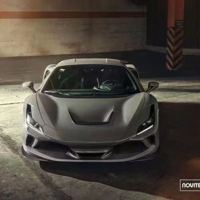 Novit Style Carbon Fiber Body Kit dla Ferrari F8 Carbon Fiber Body Kit Przednia łopatka tylny dyfuzor spoiler