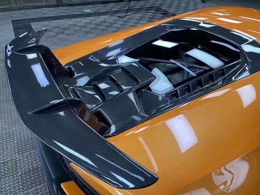 Auto Parts Spoiler z włókna węglowego dla Lamborghini HURACAN LP610 580 EVO Ulepsz wydajny styl Spoiler z włókna węglowego