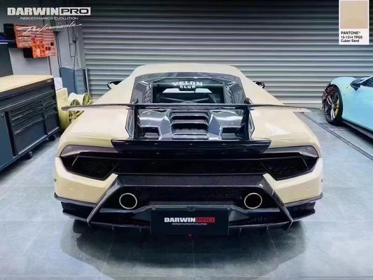 Auto Parts Spoiler z włókna węglowego dla Lamborghini HURACAN LP610 580 EVO Ulepsz wydajny styl Spoiler z włókna węglowego