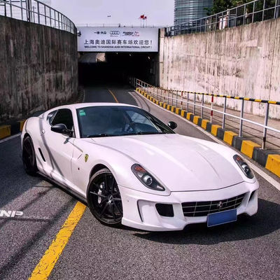 Dla Ferrari 599 Body Kit 599 Modernizowany styl VORS przednia i tylna zderzka boczna spódnica spoiler Carbon Fiber Body Kit