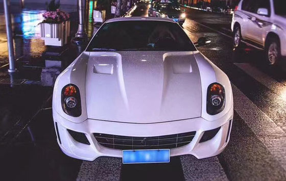Dla Ferrari 599 Body Kit 599 Modernizowany styl VORS przednia i tylna zderzka boczna spódnica spoiler Carbon Fiber Body Kit