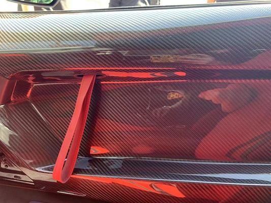 Do Lamborghini Aventador LP700 Płyty drzwiowe z włókien węglowych Aventador SVJ Style Płyty drzwiowe z włókien węglowych