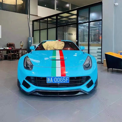 Wysokiej jakości z włókien węglowych F12 Zestaw nadwozia z włókien węglowych dla ferrari F12 Modernizacja DMC Styl przednia łopatka tylny dyfuzor spoiler