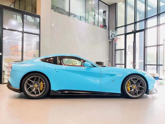 Wysokiej jakości z włókien węglowych F12 Zestaw nadwozia z włókien węglowych dla ferrari F12 Modernizacja DMC Styl przednia łopatka tylny dyfuzor spoiler