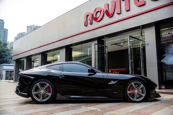 Wysokiej jakości z włókien węglowych F12 Zestaw nadwozia z włókien węglowych dla ferrari F12 Modernizacja DMC Styl przednia łopatka tylny dyfuzor spoiler