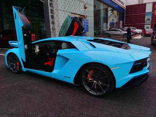 Dla Lamborghini Aventador LP700 Carbon Fiber Body Kit LP740 Style przednie i tylne spoilery zderzaka
